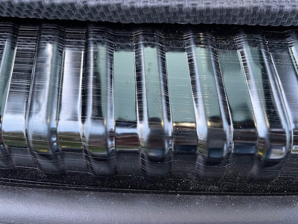 Tesla Model Y Kofferraum Ladekantenschutz Alu schwarz
