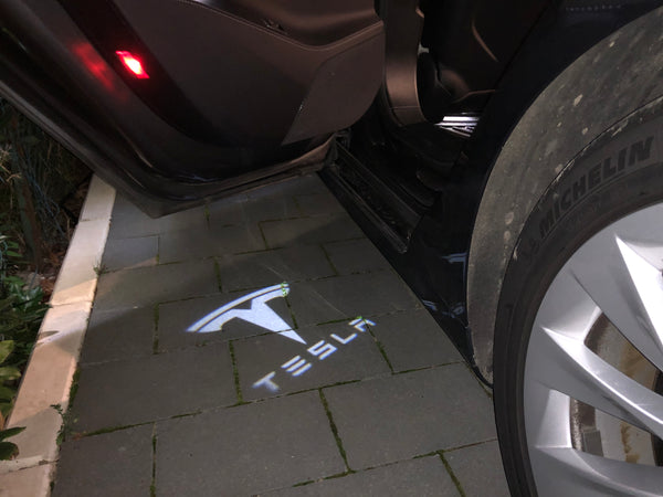 Willkommenslicht für Tesla Model S, 3, X und Y, 2er-Set