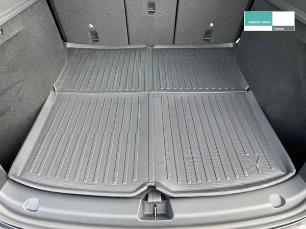 Tesla Model Y Kofferraum Allwetter Schutzmatte - Streifendesign - Trunk Matte