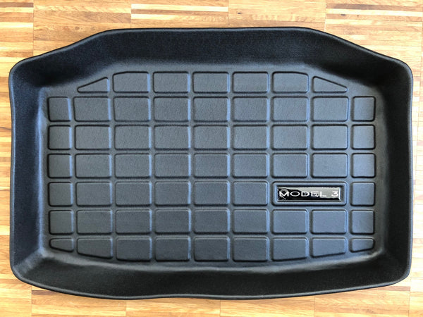 Tesla Model 3 Kabelfach-Matte - Rechteckdesign