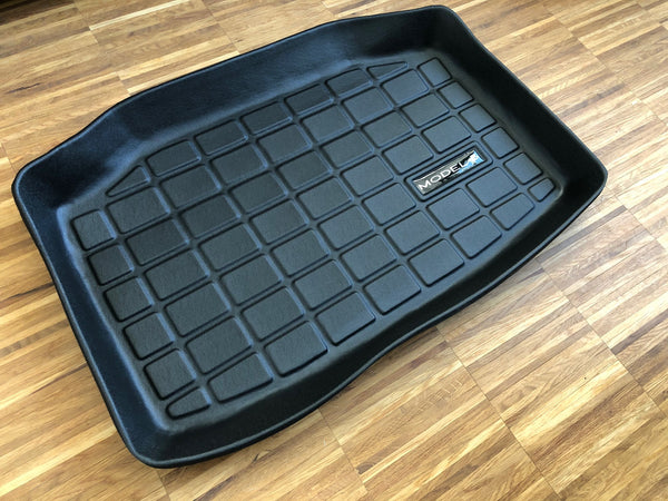 Tesla Model 3 Kabelfach-Matte - Rechteckdesign