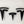 T-Logo Set für vorne, hinten und Lenkrad für Model Y - Kappen