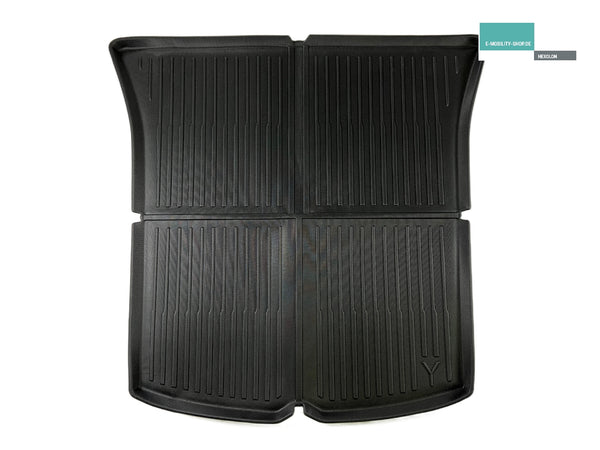 Tesla Model Y Kofferraum Allwetter Schutzmatte - Streifendesign - Trunk Matte