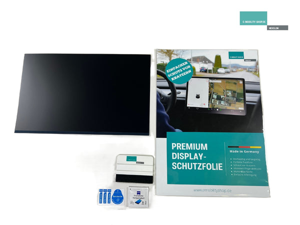 Tesla Model S und X ab 2023 - Bildschirm-Schutzfolie - Matt - Display vorne